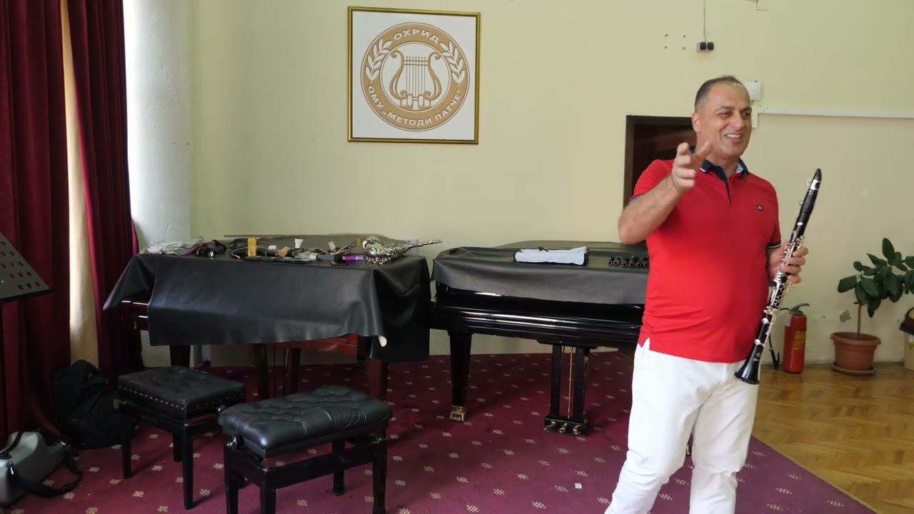 Seminar for clarinet and saxophone Masterclass - Seminar za klarinet i saksofon  Ohrid 🇲🇰 Vtor den