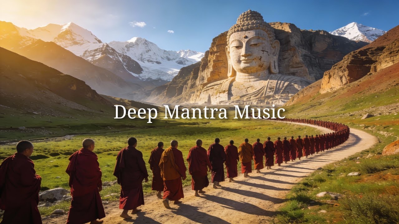 OM MANI PADME HUM — The Most Powerful Mantra of Compassion | Tibetan Monks Chant