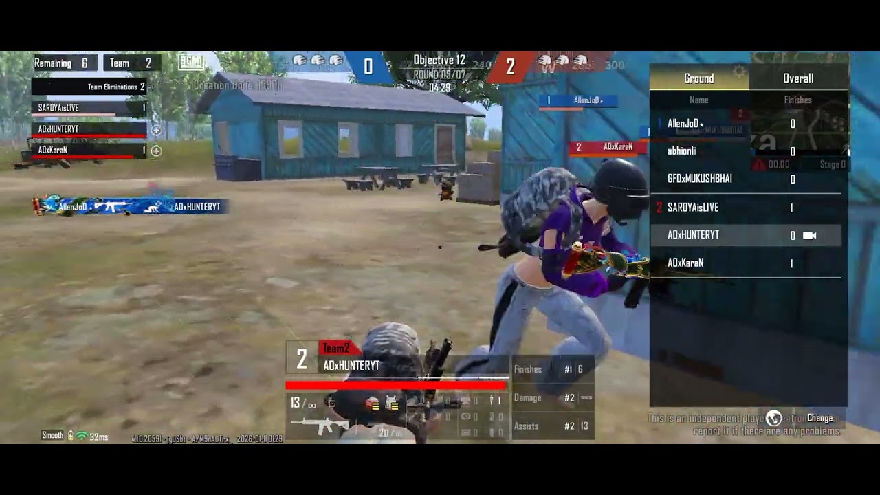 3 v3 between AO eSports and GFD esports 
