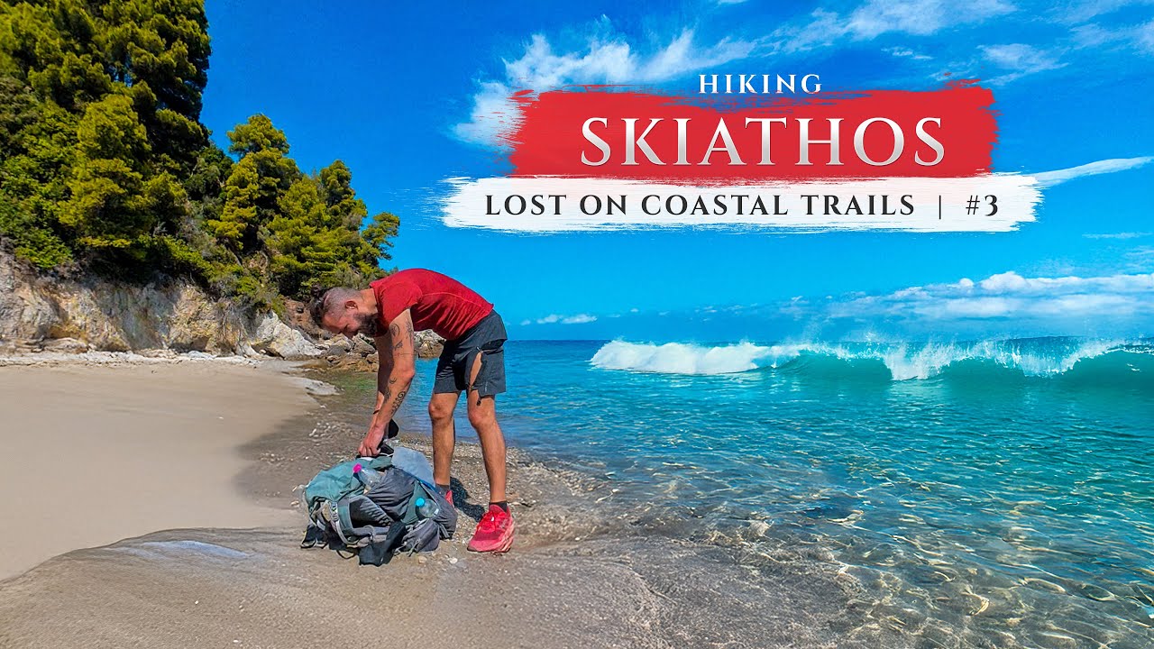 Hiking alone around Skiathos - Lost on Coastal Trails (PART 3)