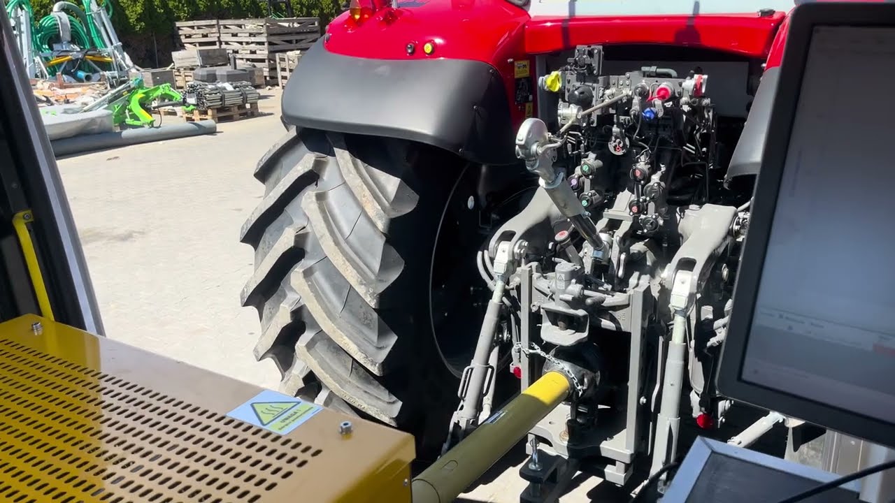 MF 7S.180 Dyno test, PTO Dyno MAD 1 PRO