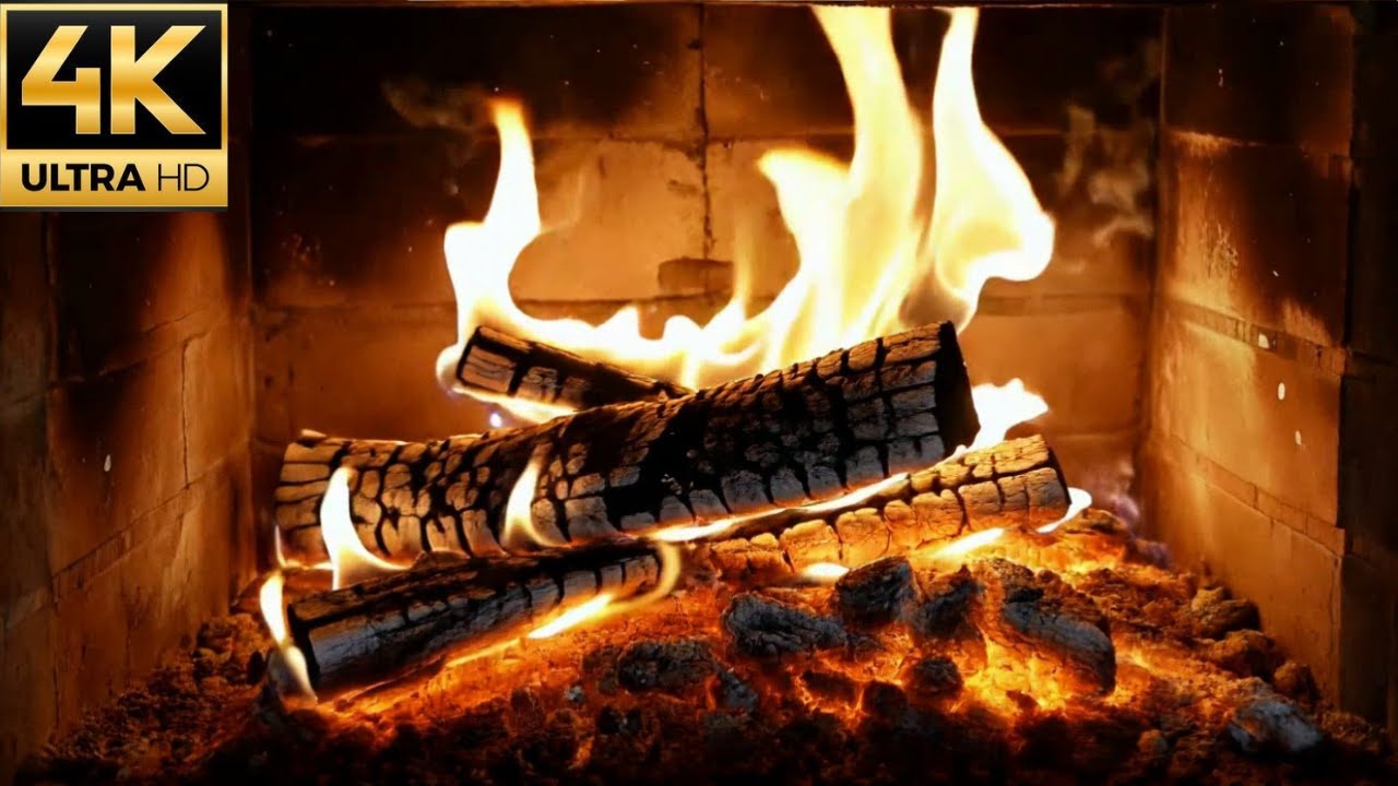 🔥 Fireplace NO ADS. Cozy Fireplace 4K Ultra HD