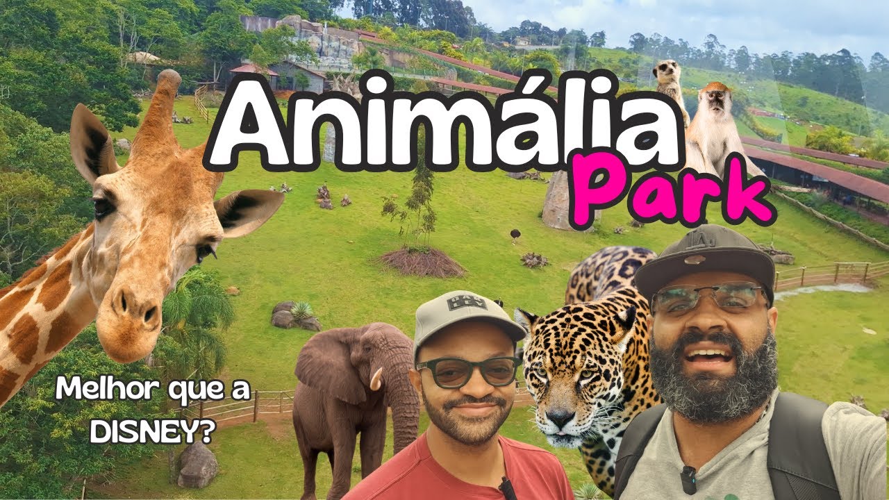 Este ZOO é MUITO CARO | ANIMÁLIA PARK | A Disney Animal Kingdom Br | PARQUE DE DIVERSÃO e ZOOLÓGICO