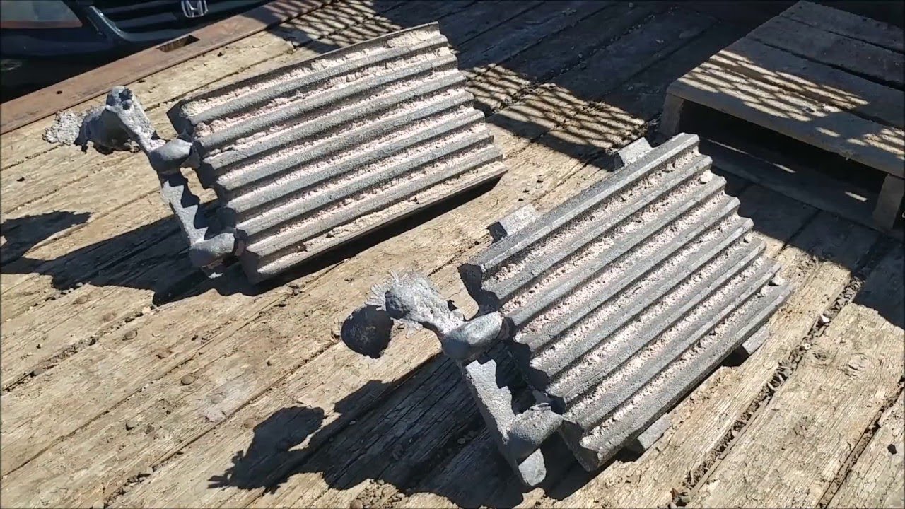 Casting Jaw Plates for our Jaw Crushers