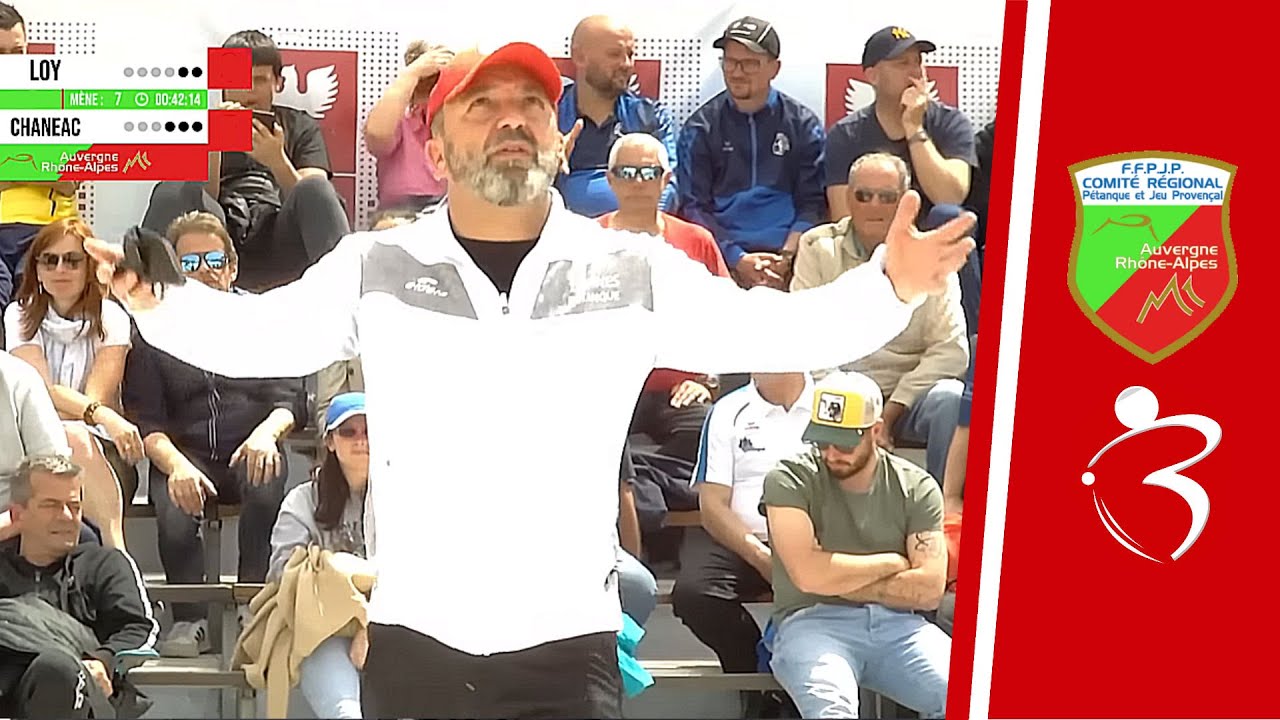 Huiti&egrave;me LOY vs CHARLET : Championnats R&eacute;gionaux Auvergne Rh&ocirc;ne-Alpes de p&eacute;tanque 2023 &agrave; Rumilly