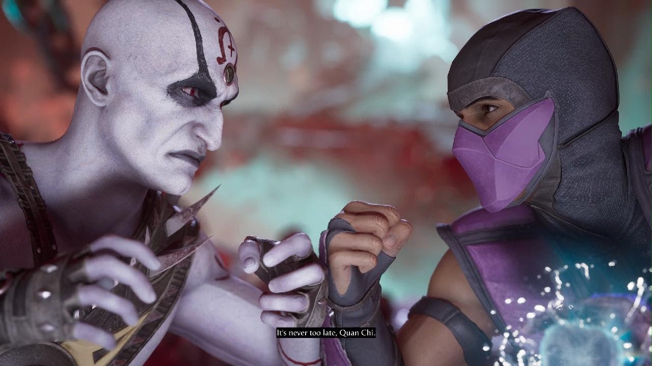 MK1 Ranked Quan Chi vs Rain 2, Rage Quit Quitality Speed Run