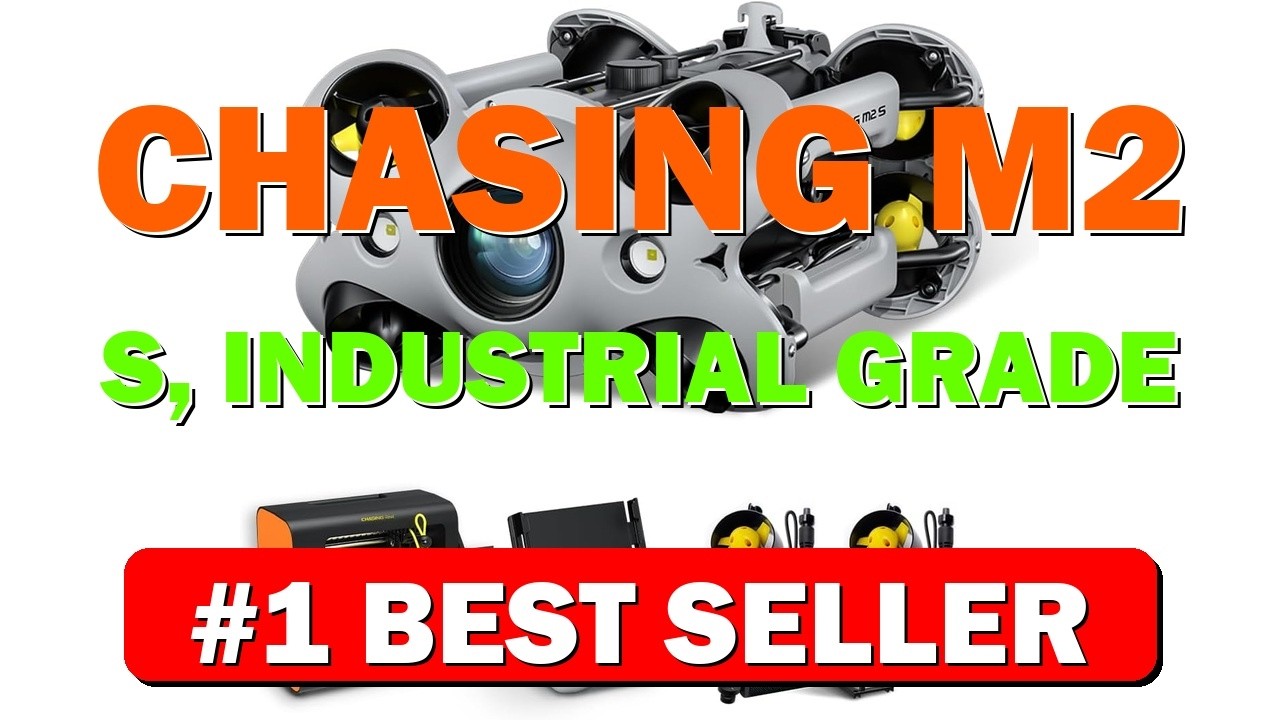Chasing M2 S Industrial Grade Revolutionary Underwater Robot Upgraded Intelligent - B0DK6XDNVK