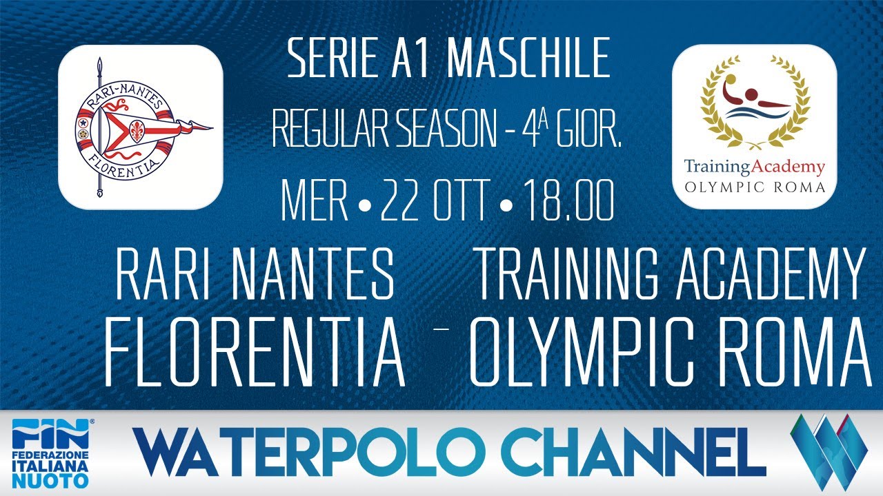 A1M 25/26 - 4ª Giornata: RN Florentia - Training Academy Olympic Roma