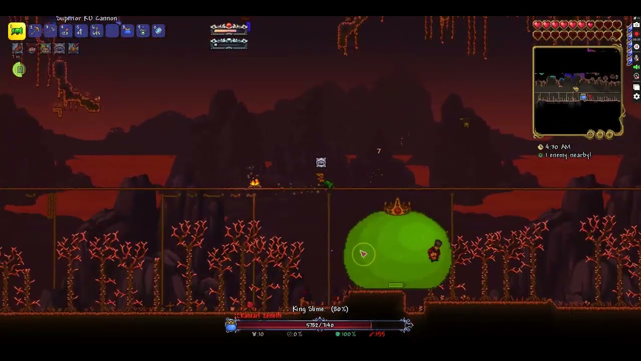 terraria getfixedboi seed part 13 (king slime)