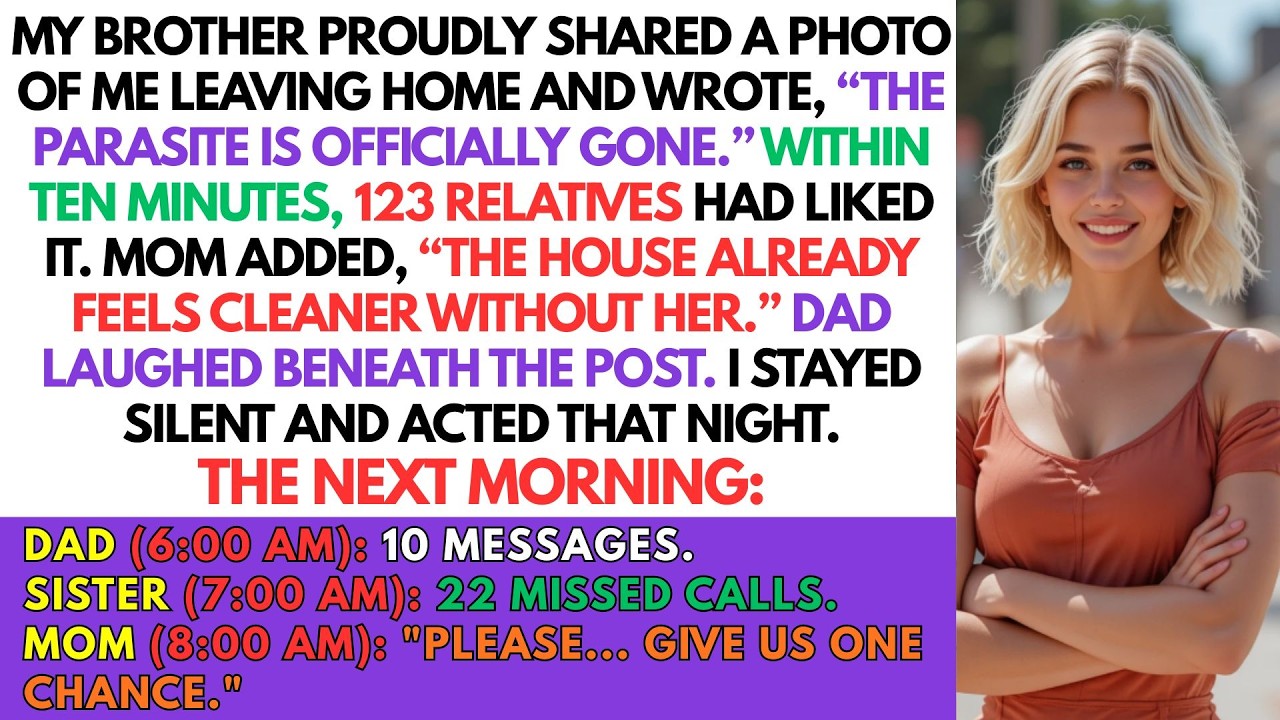 My Brother Posted My Moving-Out Photo: &ldquo;The Parasite Is Gone&rdquo;&mdash;But He Never Saw This Coming&hellip;