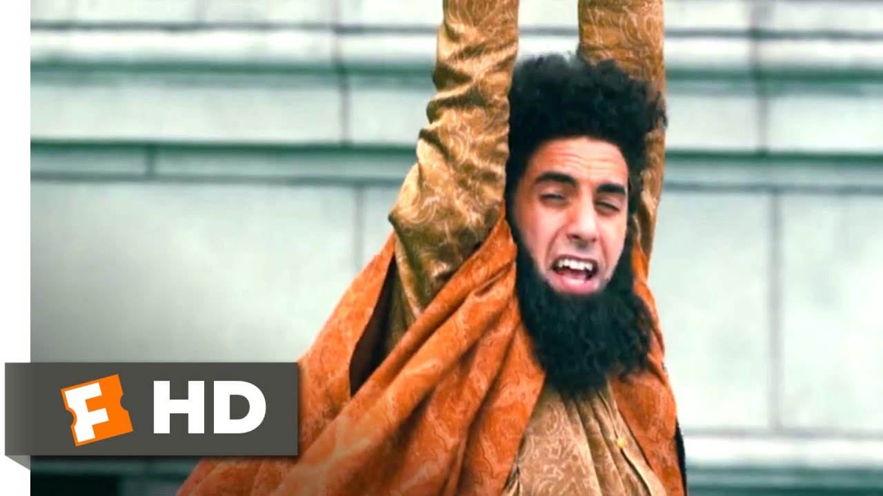 The Dictator (2012) - A Snag on the Zipline Scene (10/10) | Movieclips
