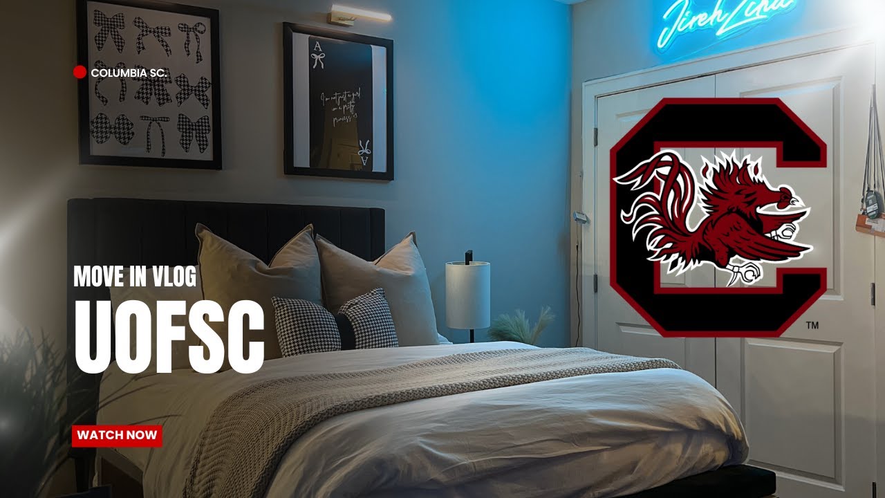 College Move-in Vlog @ The University of South Carolina