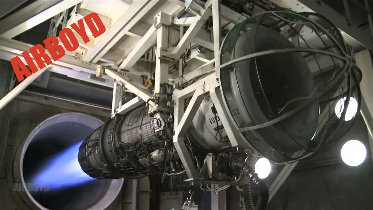B-1 Bomber General Electric F101 Full Afterburner Engine Test