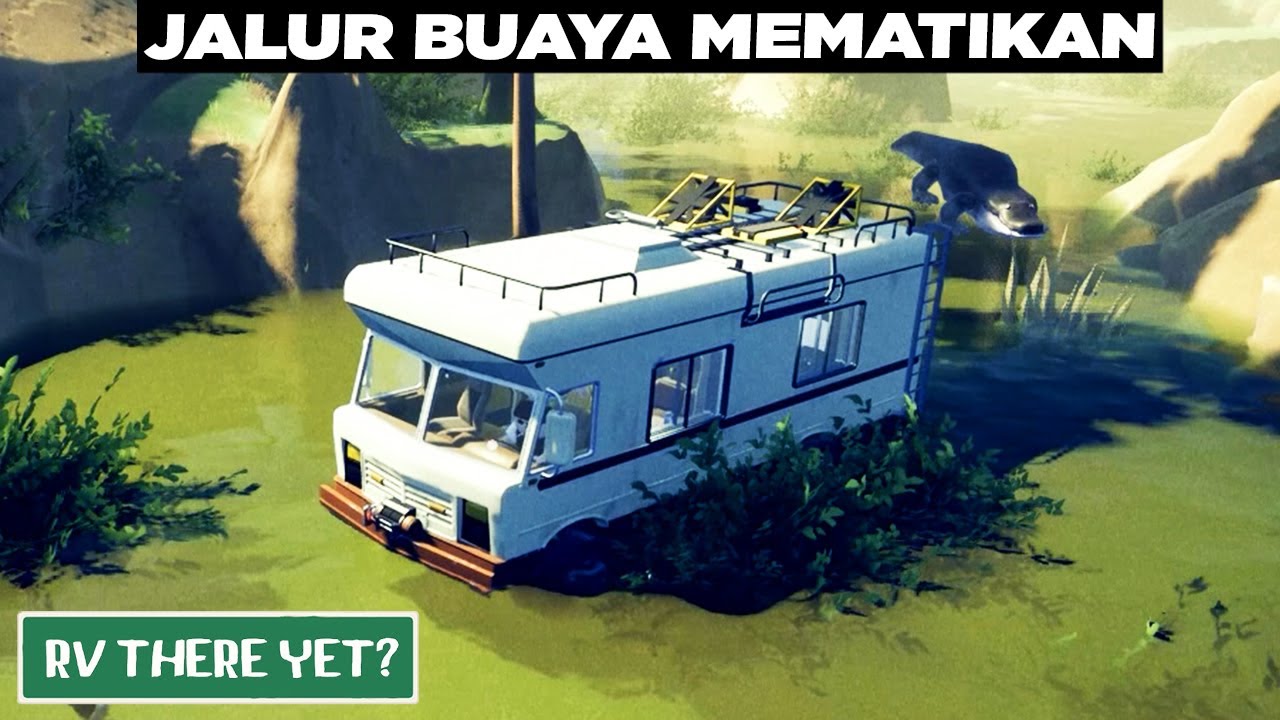 Mobil Wisata Memasuki Area Teka Teki Rawa Berlumut 🤢🤢 RV There Yet Indonesia