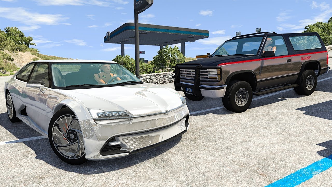 Low Speed Car Crashes #9 - BeamNG DRIVE | SmashChan