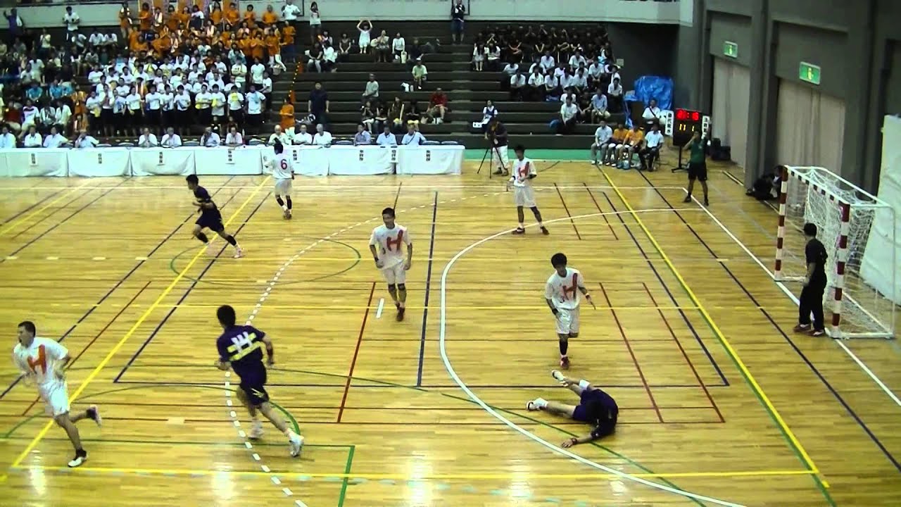 2015IHハンドボール決勝戦・藤代紫水VS法政第二