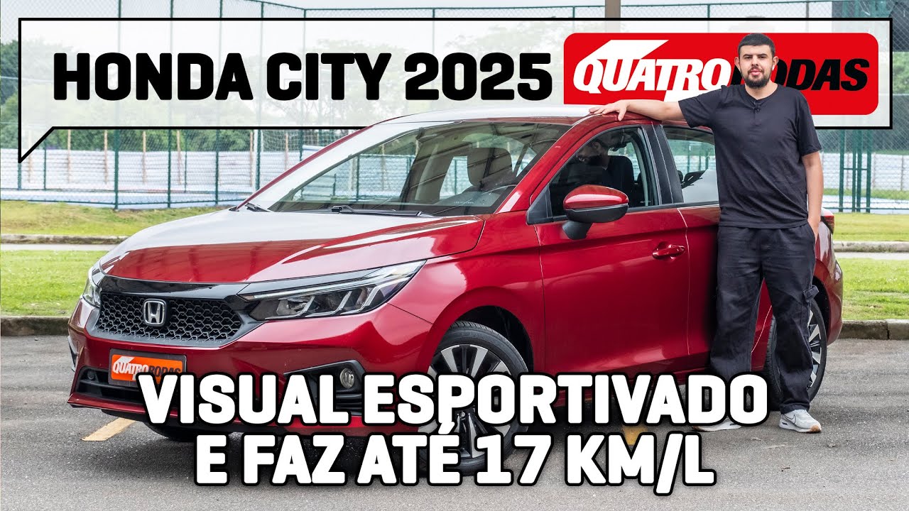 Honda City Hatch 2025 se distancia do sedã e fica quase R$ 5.000 mais caro
