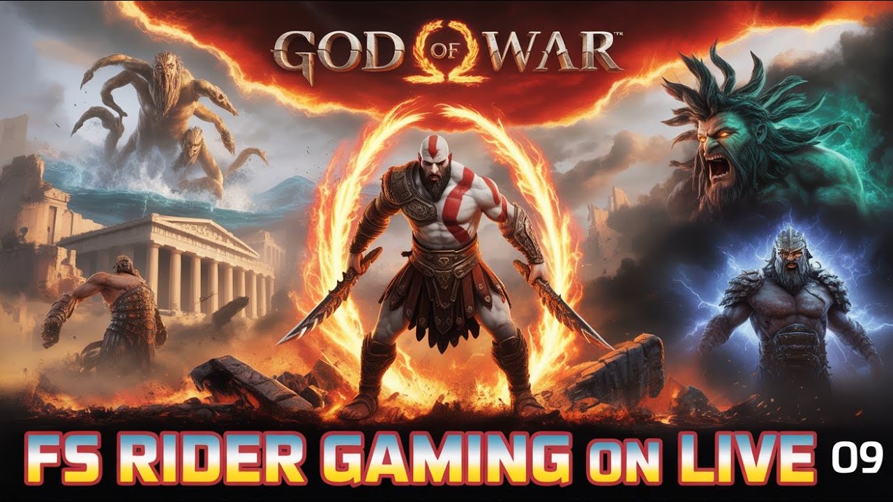 KRATOS UNLEASHED! ⚔️ God of War PS2 Live Part-09 | Epic Boss Battles