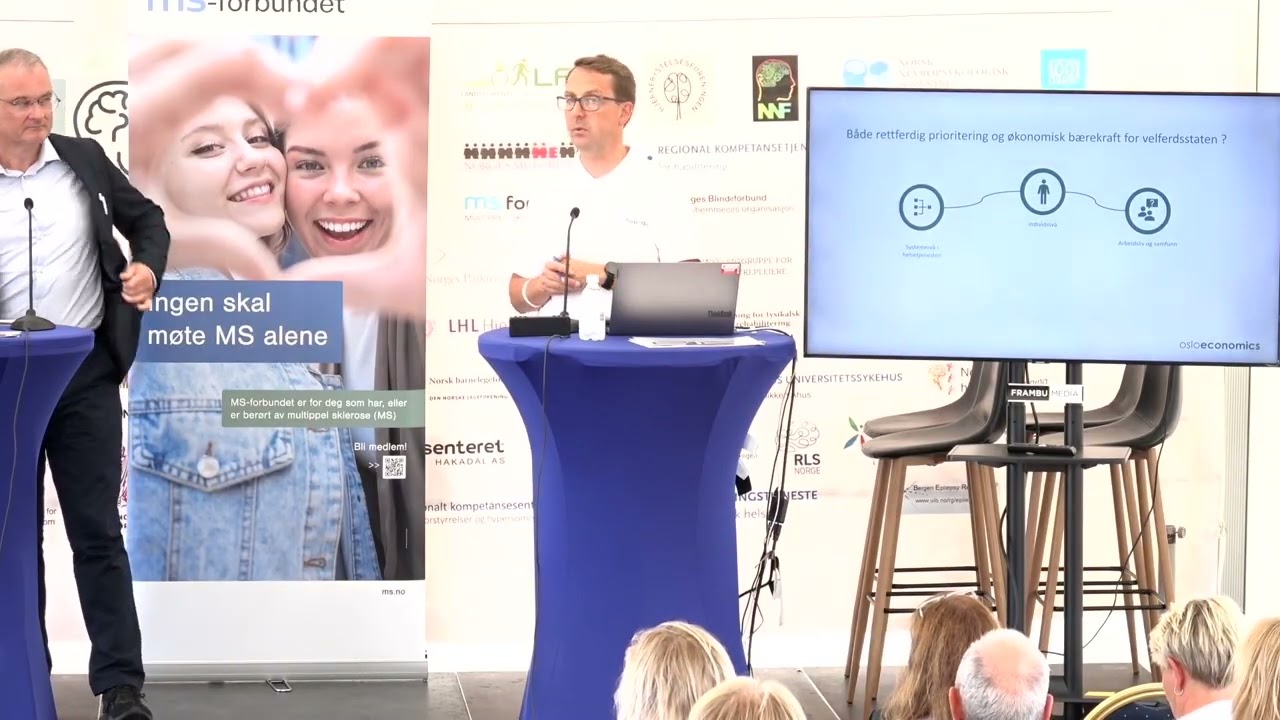 MS-forbundets arrangement under Arendalsuka 2025