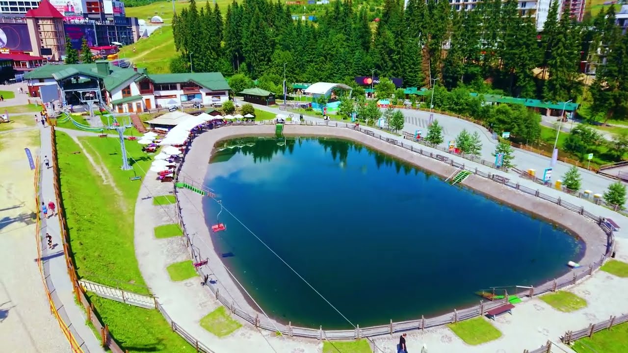 Bukovel resort, Carpathian Mountains, Ukraine