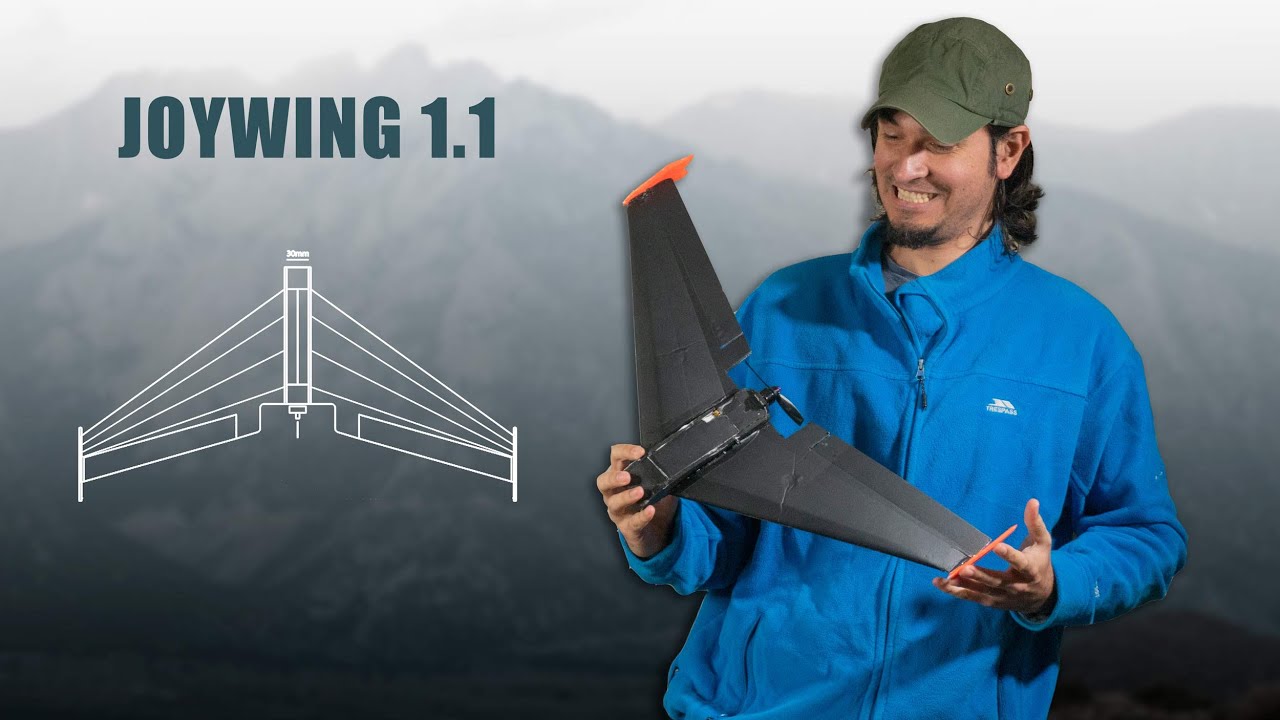 Я сделал радиоуправляемое летающее крыло | Joywing 1.1 — улучшенная версия