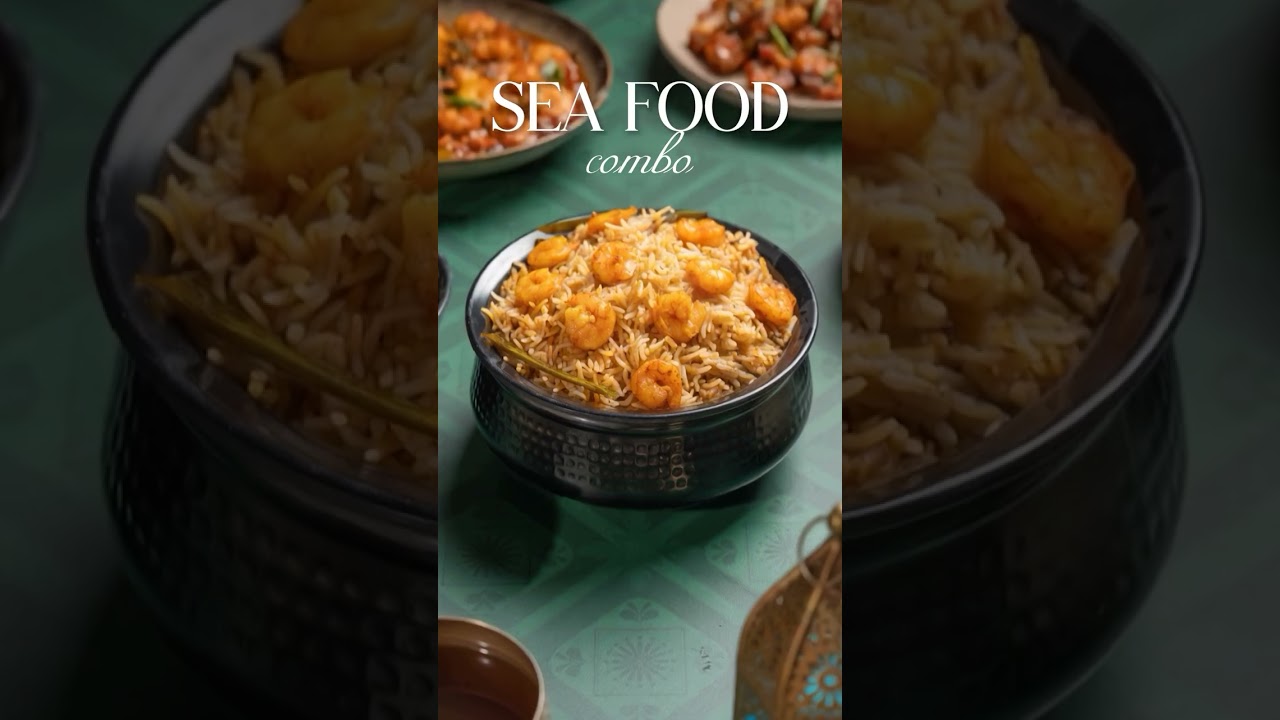 Shoreline on a Plate 🌊 | Seafood Biryani by Sahibs Chennai | Pre-Order Now 