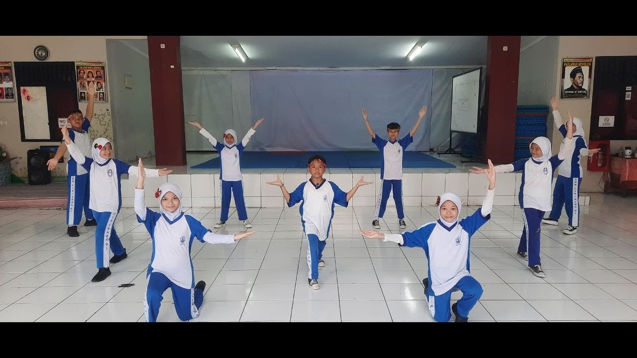 Lomba Senam Anak Indonesia Hebat