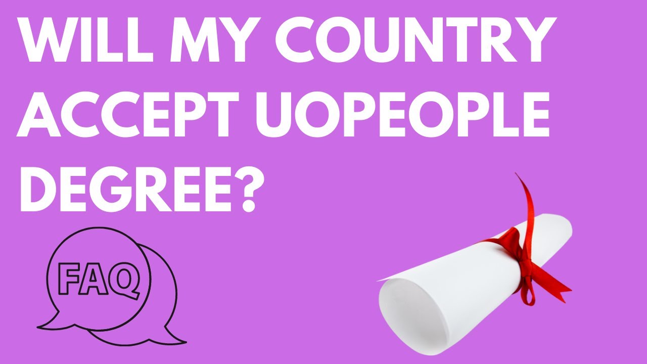 Is UoPeople Degree Accepted In My Country?