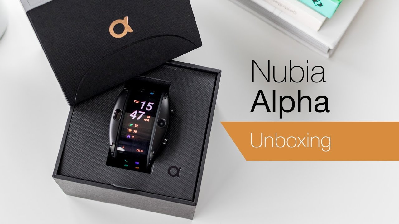 Распаковка Nubia Alpha: гибкие смарт-часы или носимый телефон?