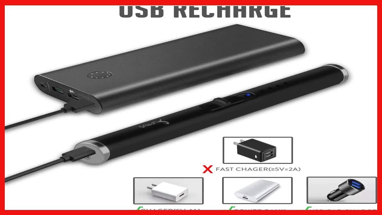 SUPRUS Rechargeable Arc Lighter: Safe, Reliable, and Butane-Free