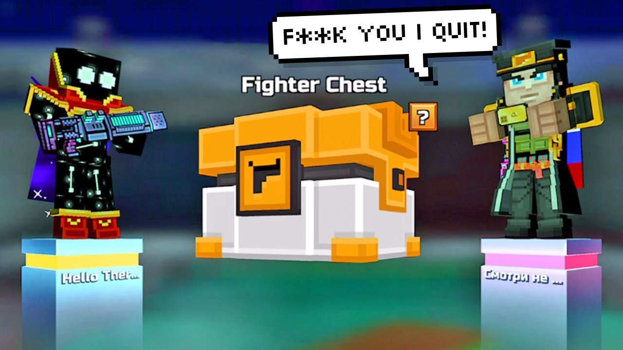 MAKING PEOPLE RAGE QUIT 1 V 1 DUEL BATTLES in Pixel Gun 3D!