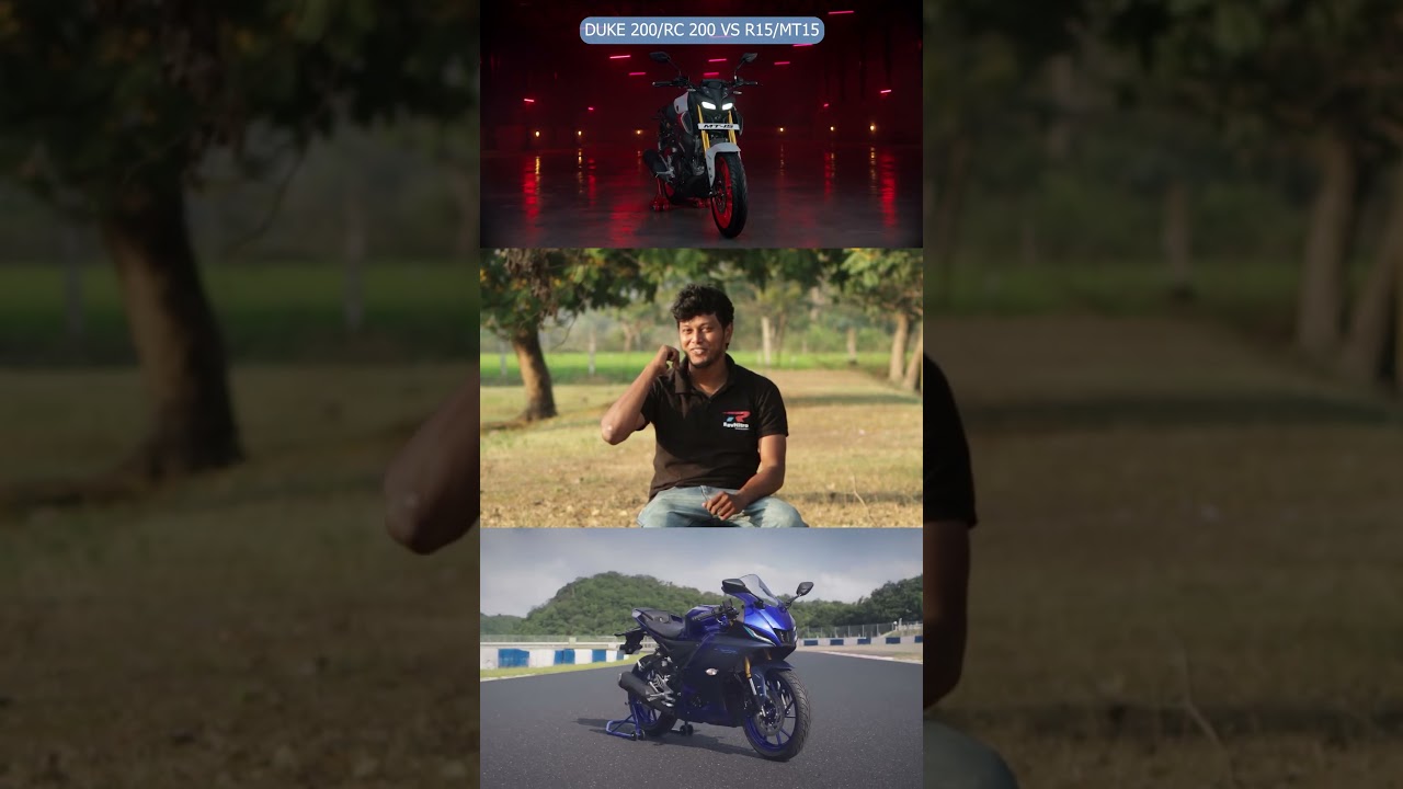 R15 Vs RC200 | KTM Vs Yamaha | RevNitro