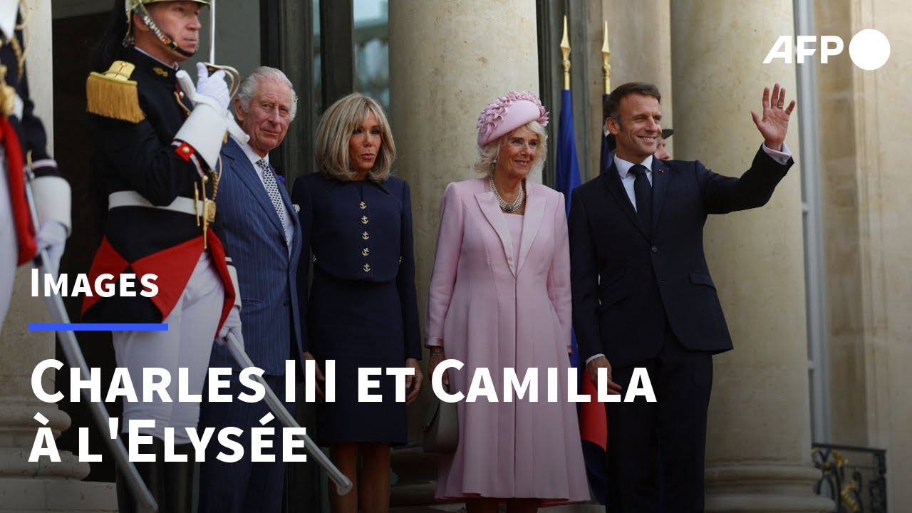 Charles III arrive à l'Elysée | AFP Images