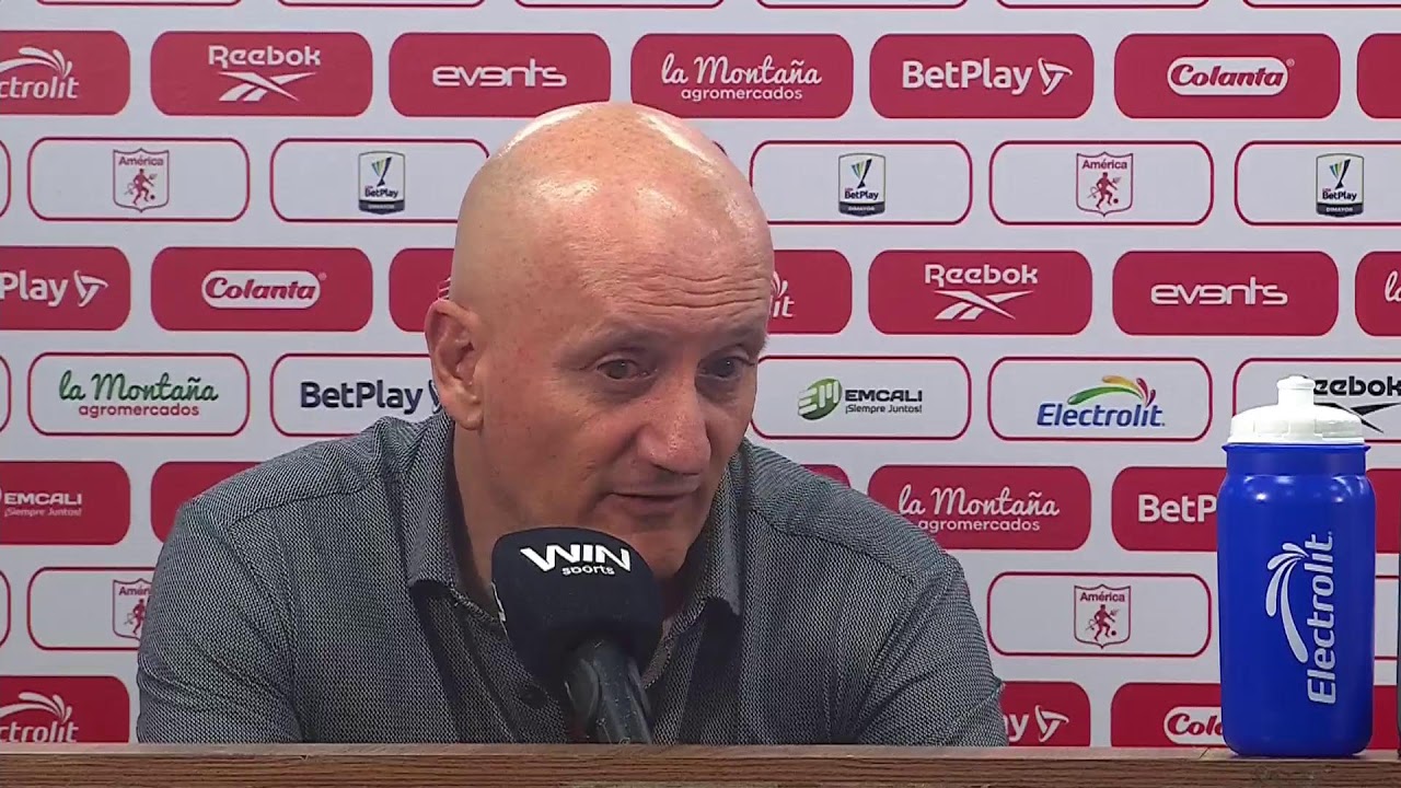 Rueda de prensa de Santa Fe tras su partido con América