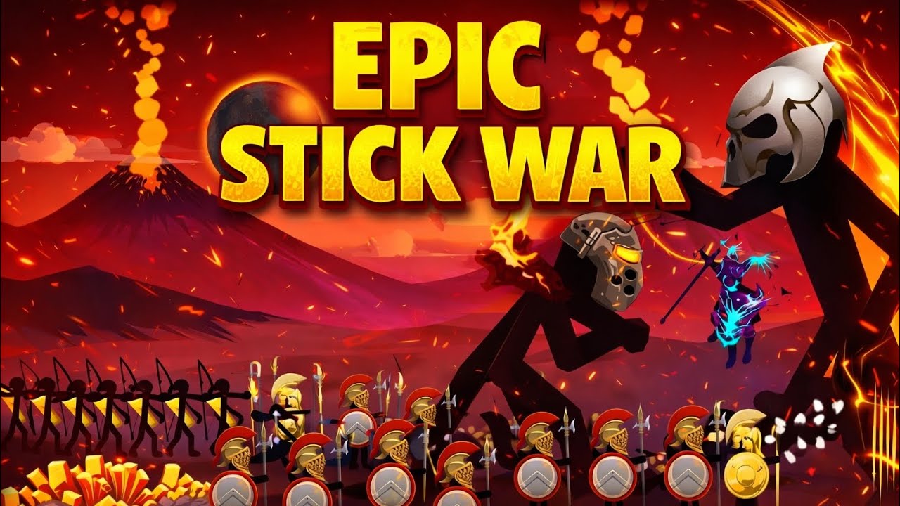 EPIC STICK WAR . INCREDIBLE LEGENDARY BATTLE!⚔️🔥