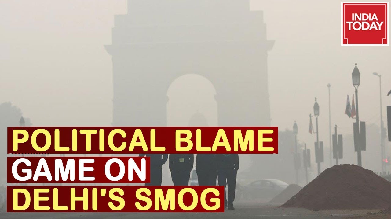 Political Blame Game Continues Over Delhi's Air Pollution