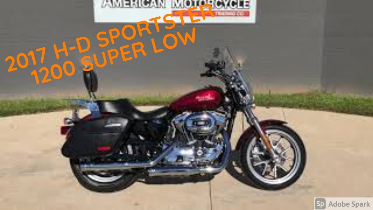 420856 2017 HARLEY-DAVIDSON SPORTSTER 1200 SUPERLOW - 1200T