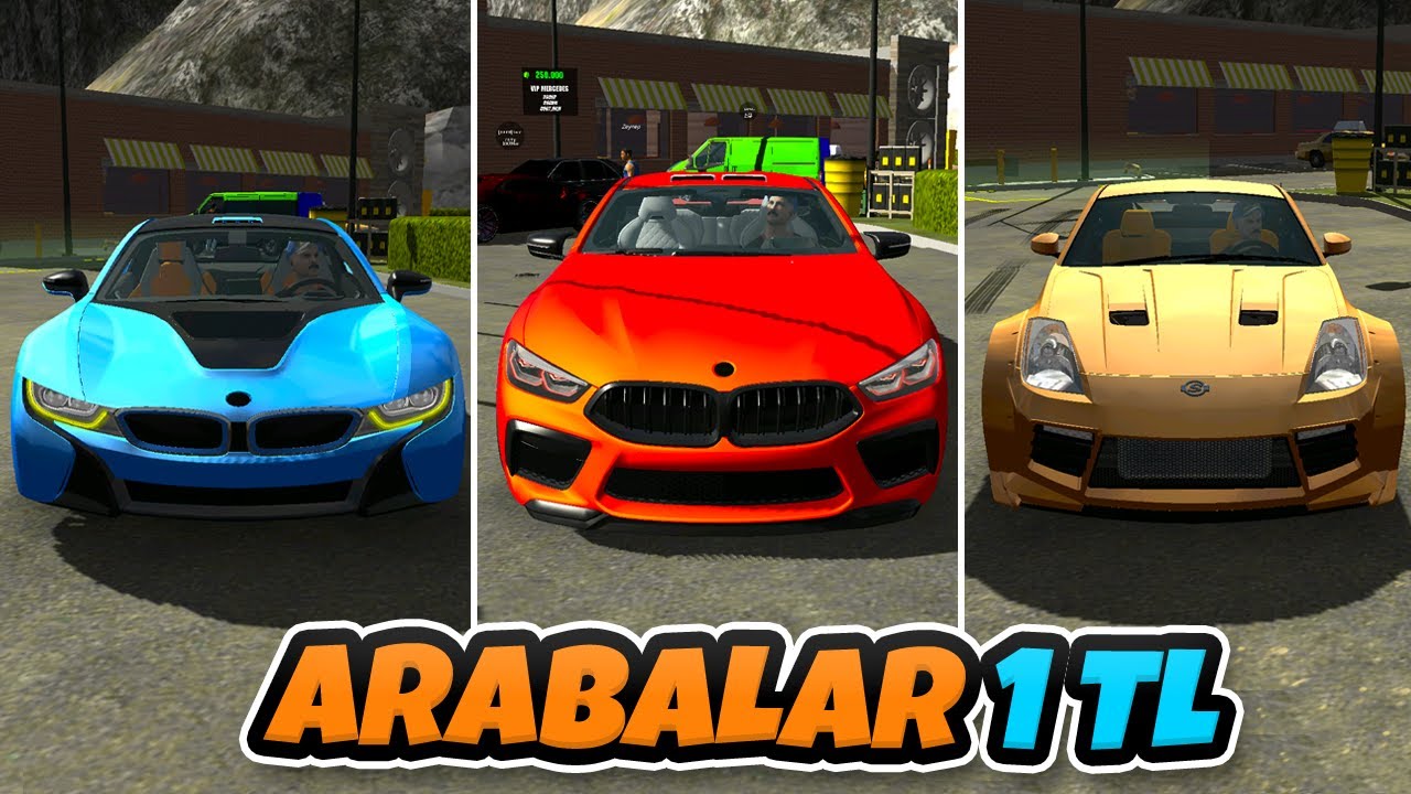 En Pahalı Arabalarımı 1 TL'ye Satıyorum - Car Parking Multiplayer