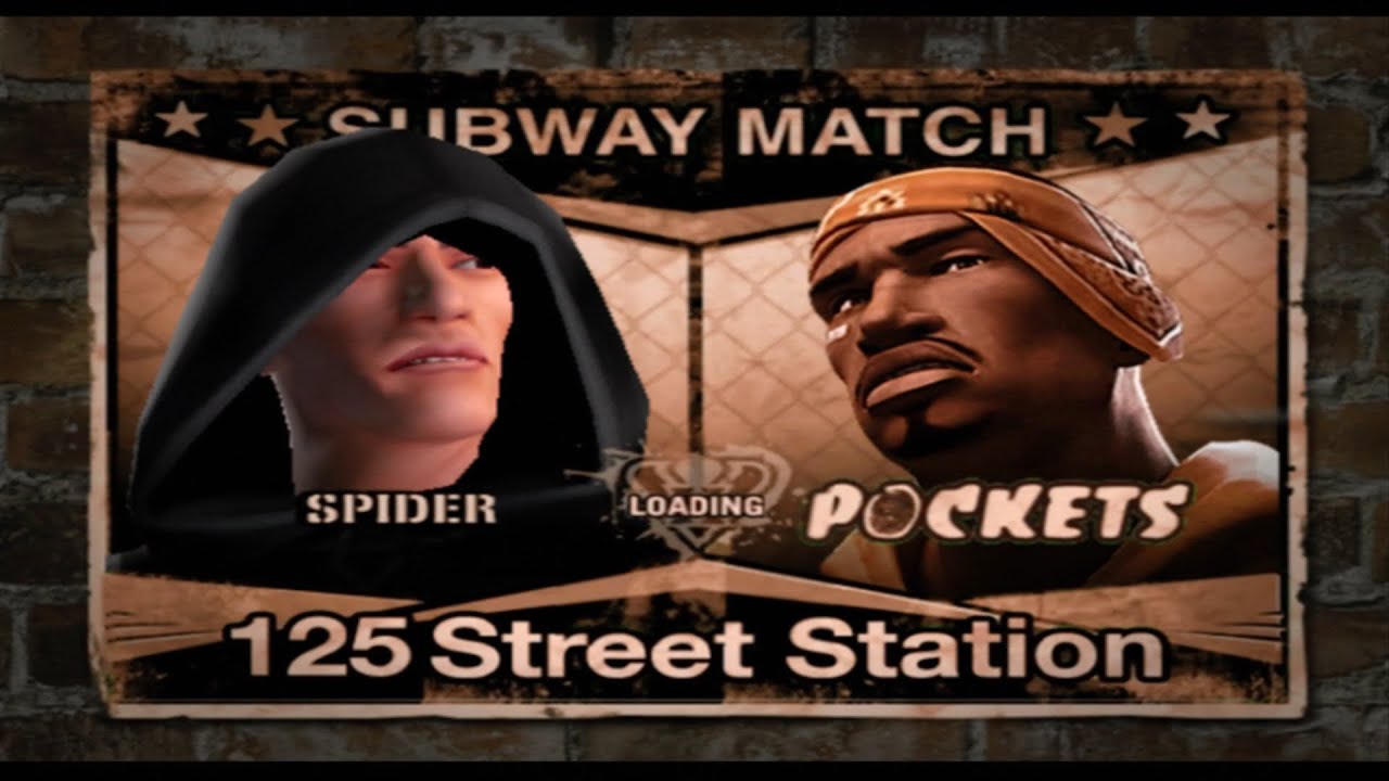 Def Jam Fight For NY - Spider vs Pockets (Hard) на станции 125 Street