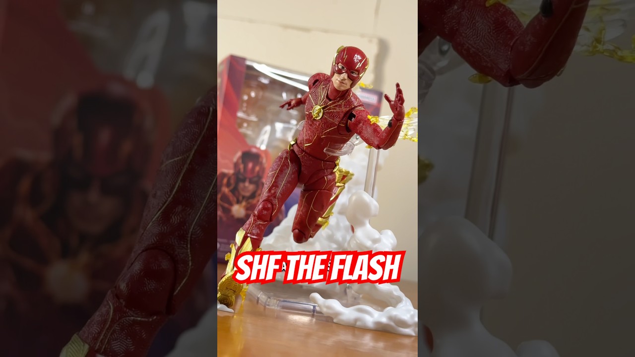 Разрушен скандалом? Обзор фигурки Флэш от S.H. Figuarts! #dc #комиксы #короткометражные фильмы