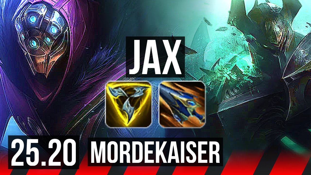 JAX vs MORDEKAISER (TOP) | 12/0/4, Legendary | EUW Diamond | 25.20