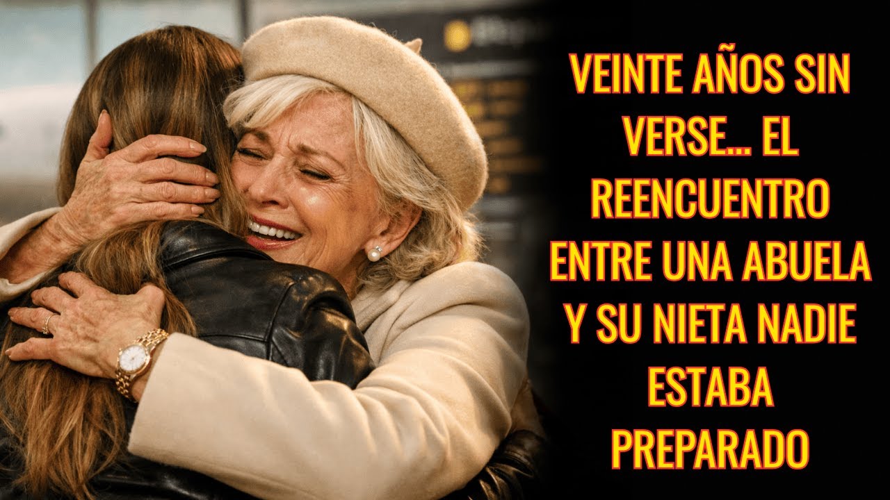 UNA ABUELA CRUZÓ UN OCÉANO PARA REENCONTRAR A SU NIETA… Y LO QUE PASÓ ROMPIÓ CORAZONES