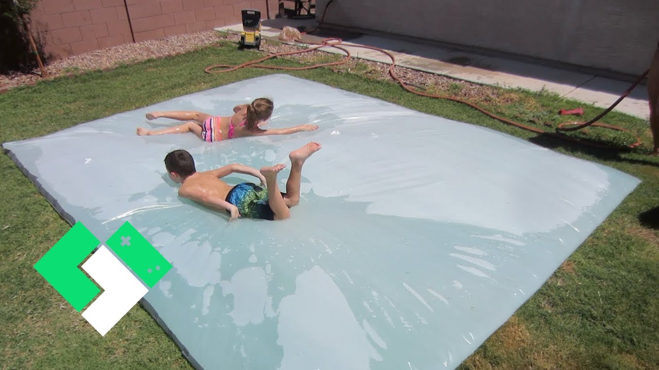 RETURN OF THE BACKYARD WATER BLOB! (8.11.13 - Day 499) | Clintus.tv