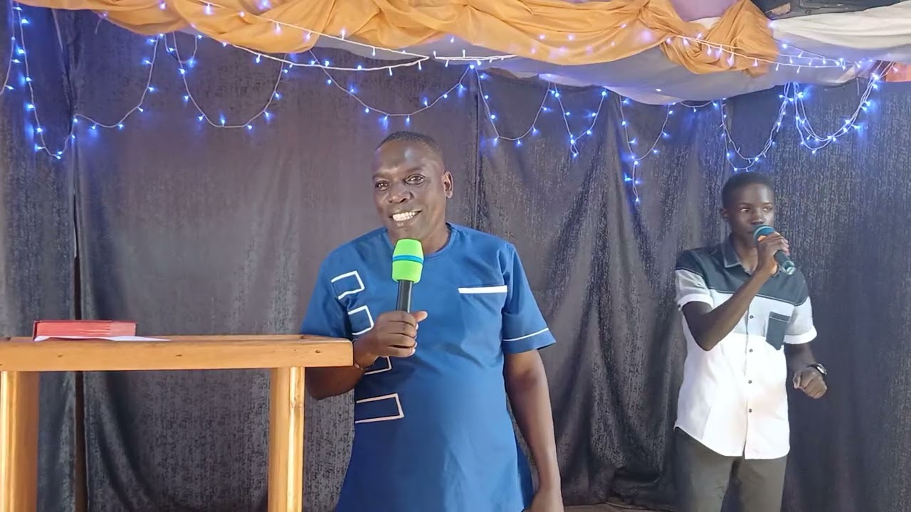Christ the source, Ap. Ddumba Givan at Lunyo Apostles HolyPower Ministries Entebbe Municipality