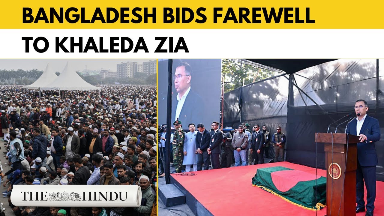 Bangladesh: Thousands gather in Dhaka for Khaleda Zia&rsquo;s funeral