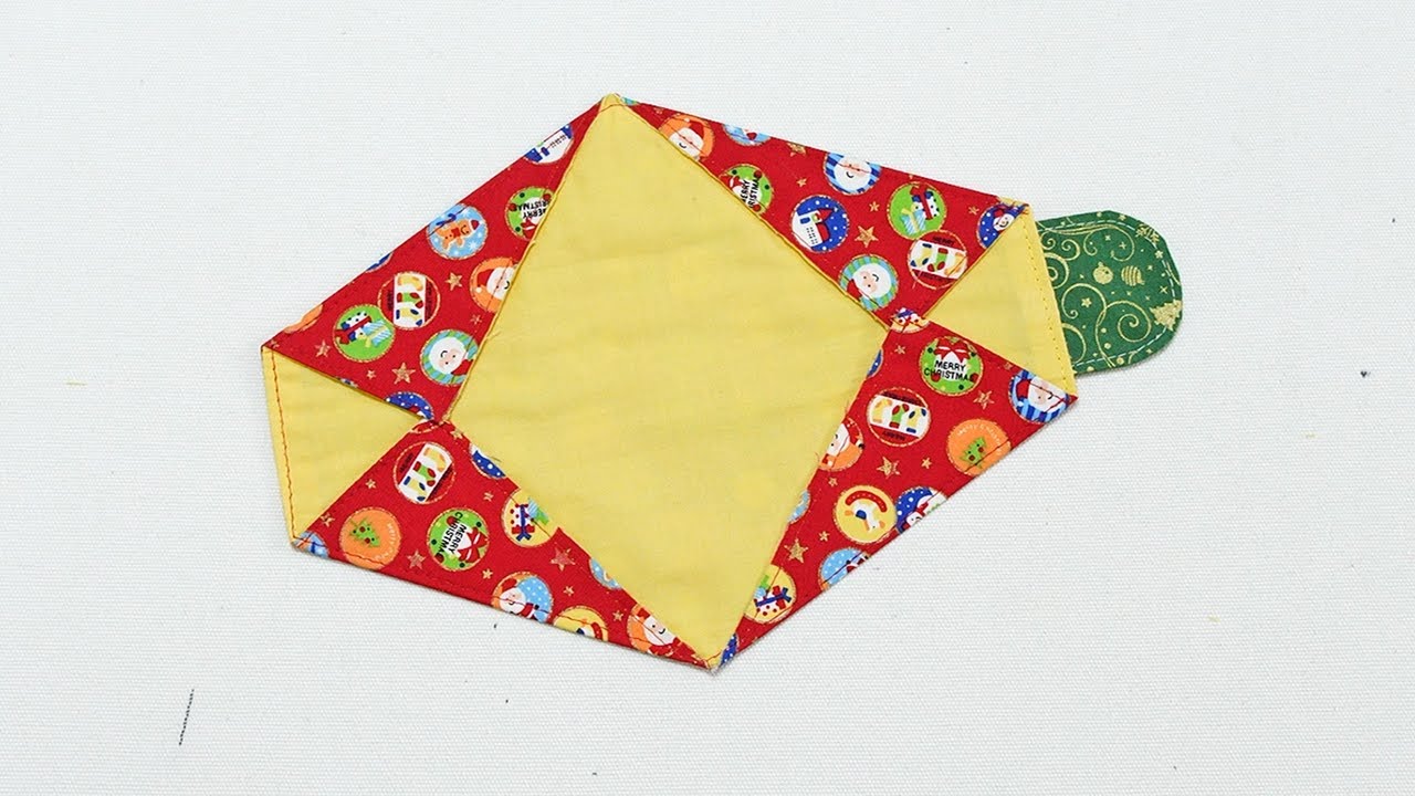 Simple Way To Sewing Cute Little Pouch 💟 STEP BY STEP Sewing Tutorial Easy