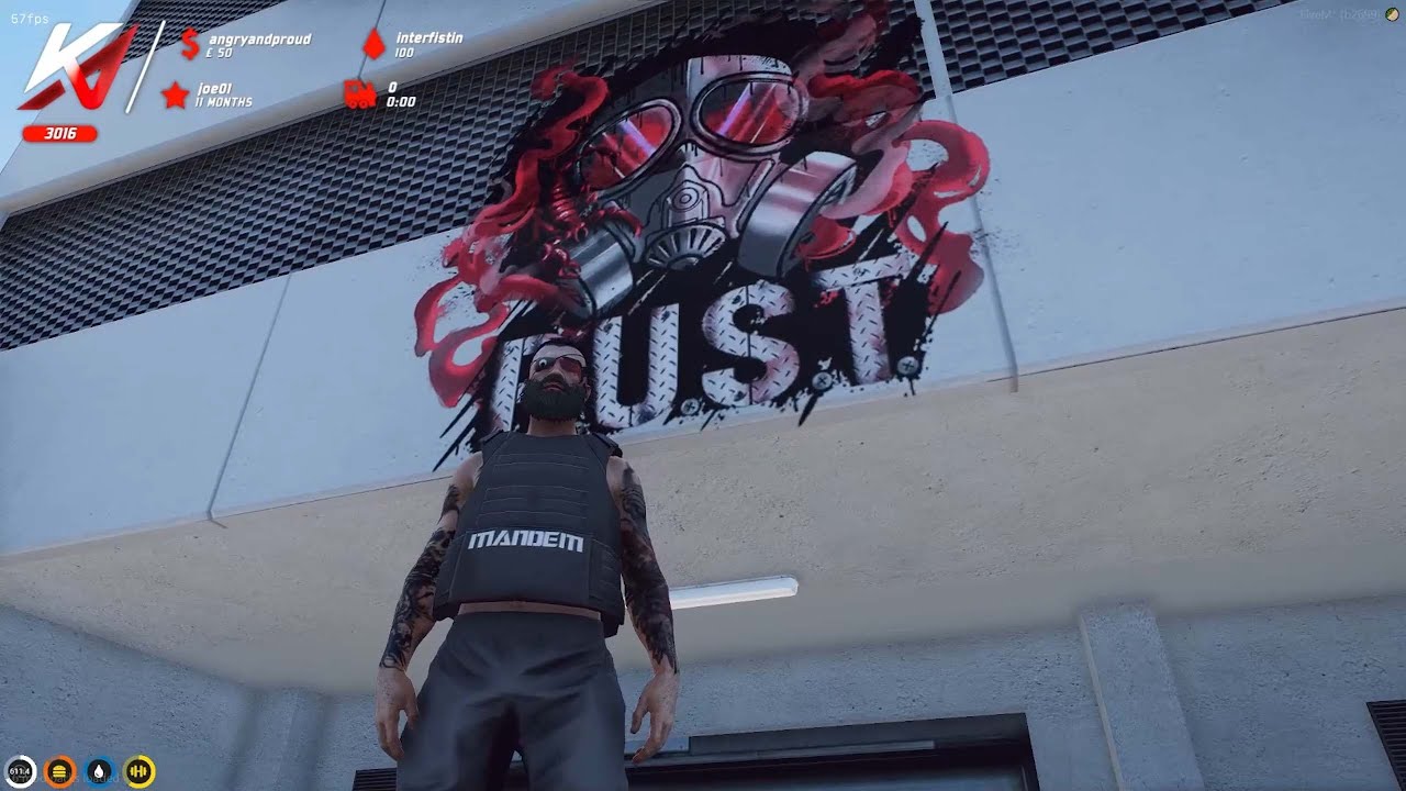 Mandem Takes Life Invader Spray Back From RUST ( Full Fight MULTI POV) | NoPixel GTA RP