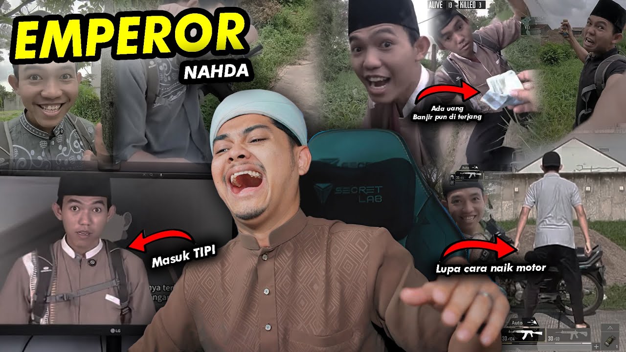 PERTAMA KALI LIAT KELAKUAN ORANG RANDOM INI🗿🗿🗿Reaction Emperor Nahda