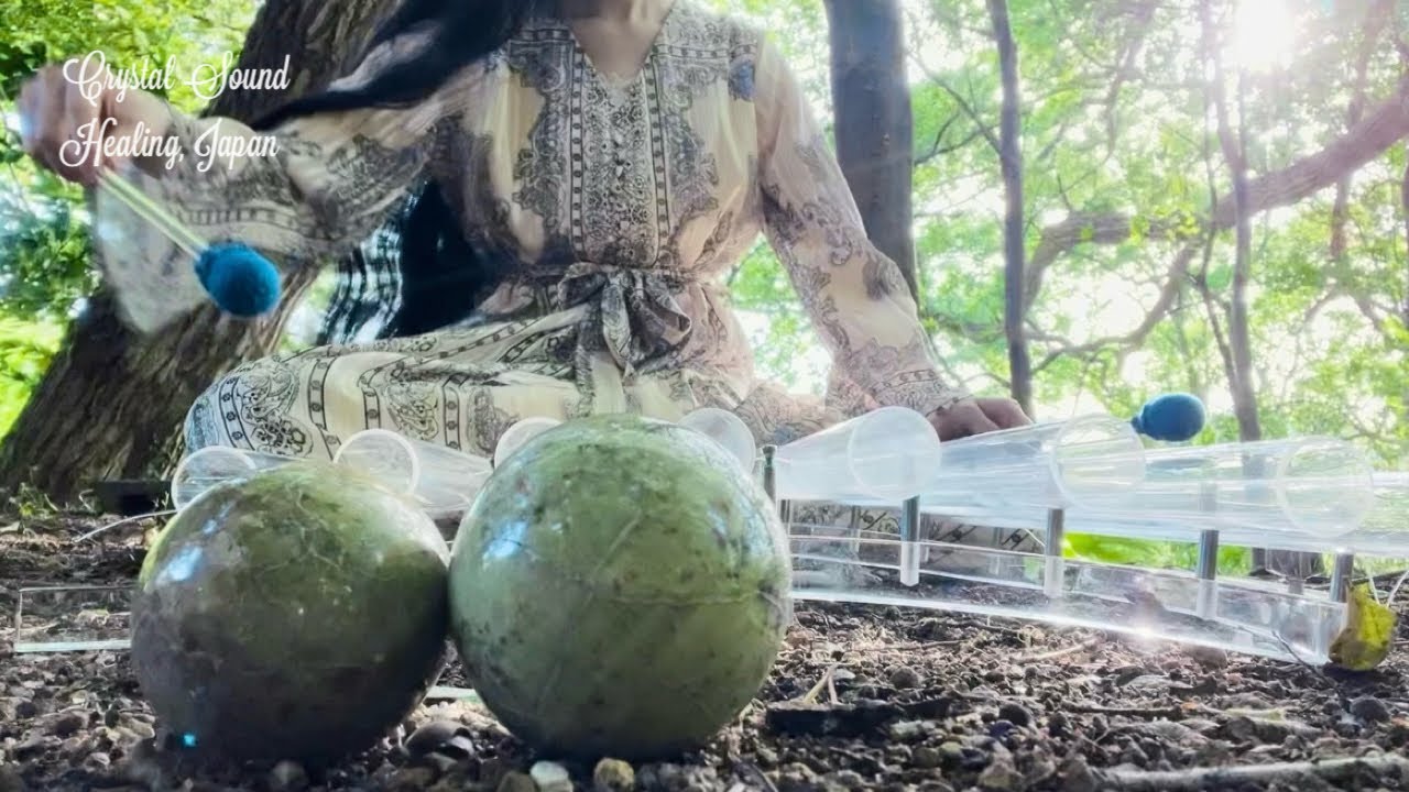 【多次元サウンドヒーリング】 整える 乙女座満月 月食  432hz クリスタル 癒し 音 周波数 レムリア Quartzophone
