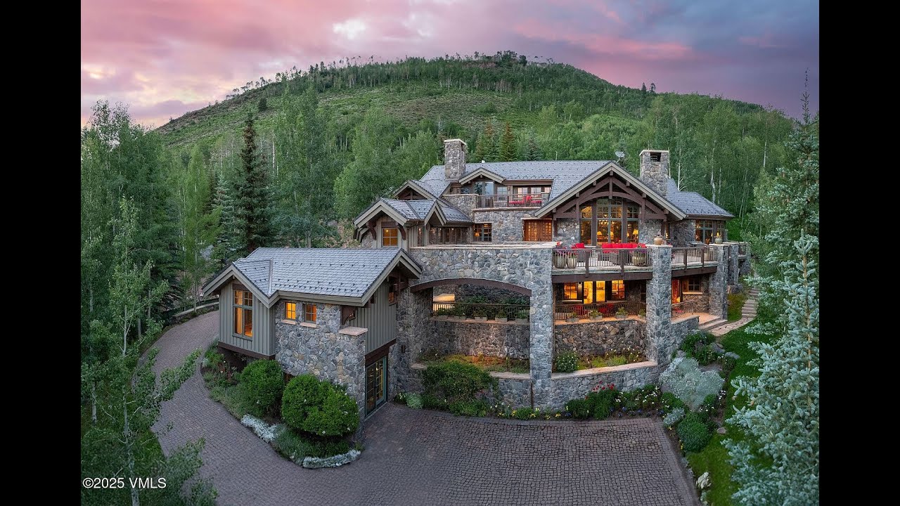 This Home Redefines Alpine LUXURY—Vail’s Architectural CROWN JEWEL!